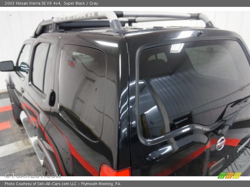 Super Black / Gray 2003 Nissan Xterra SE V6 4x4