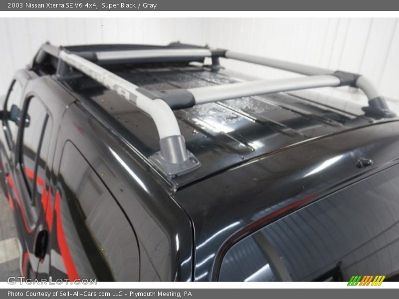 Super Black / Gray 2003 Nissan Xterra SE V6 4x4