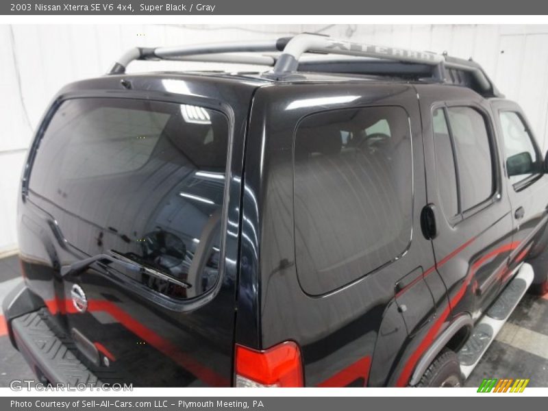 Super Black / Gray 2003 Nissan Xterra SE V6 4x4