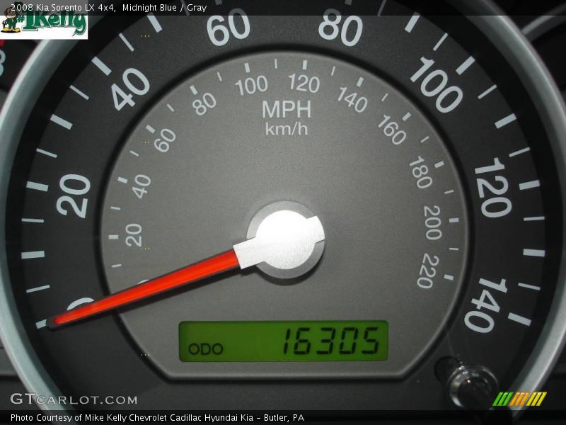 Midnight Blue / Gray 2008 Kia Sorento LX 4x4