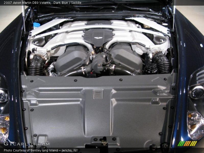 Dark Blue / Saddle 2007 Aston Martin DB9 Volante