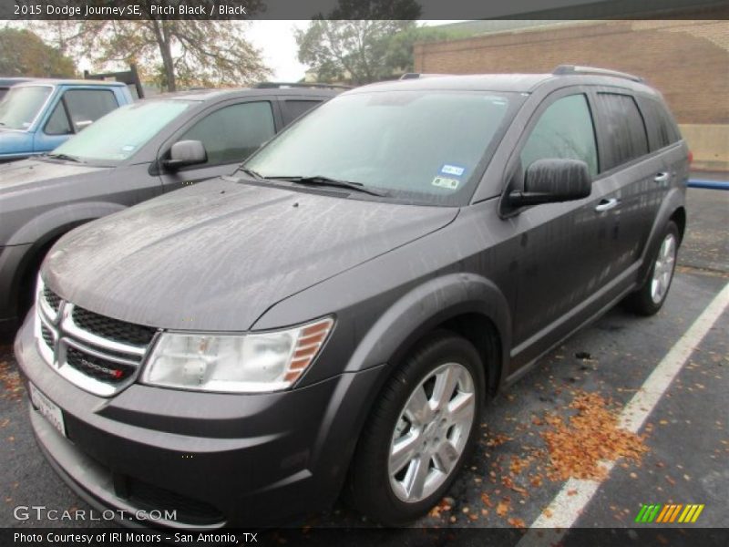 Pitch Black / Black 2015 Dodge Journey SE
