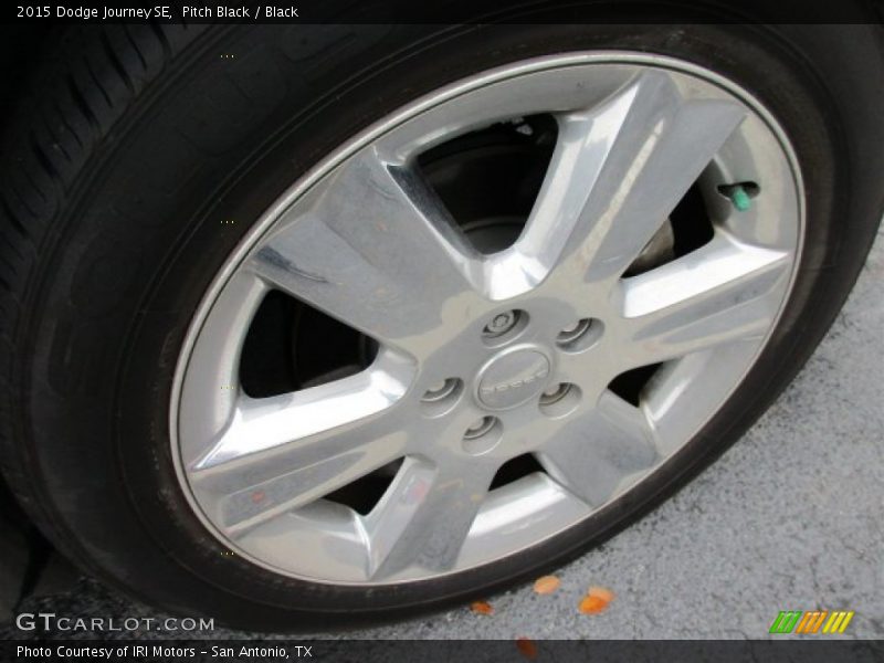 Pitch Black / Black 2015 Dodge Journey SE