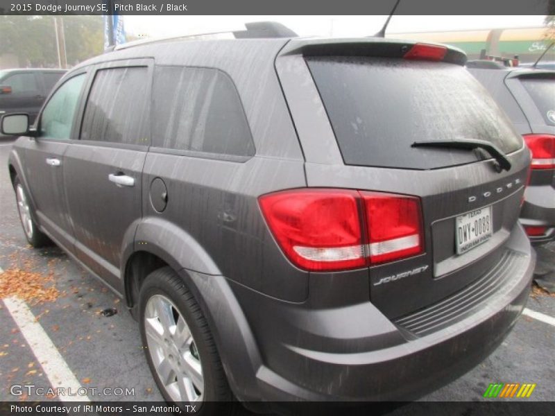Pitch Black / Black 2015 Dodge Journey SE