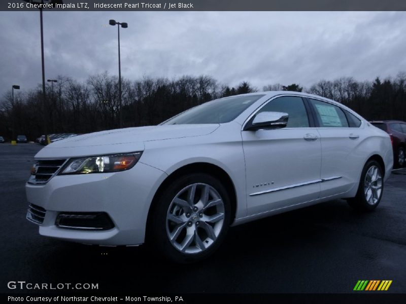 Iridescent Pearl Tricoat / Jet Black 2016 Chevrolet Impala LTZ
