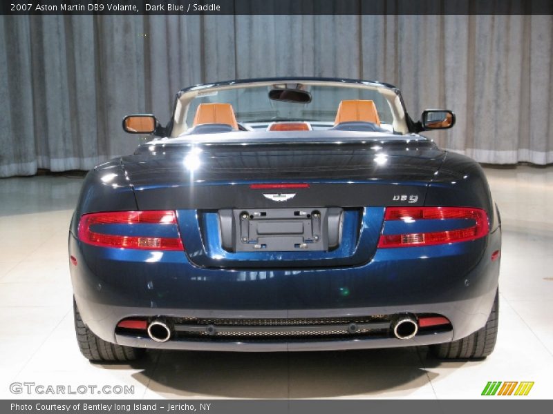 Dark Blue / Saddle 2007 Aston Martin DB9 Volante