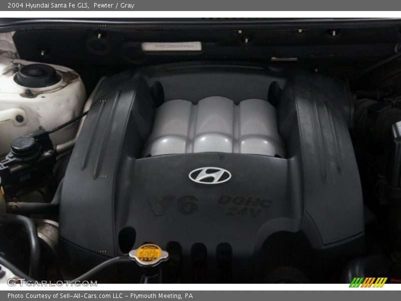 Pewter / Gray 2004 Hyundai Santa Fe GLS