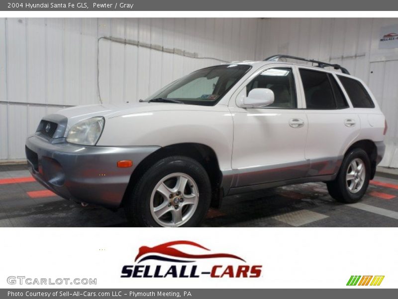 Pewter / Gray 2004 Hyundai Santa Fe GLS