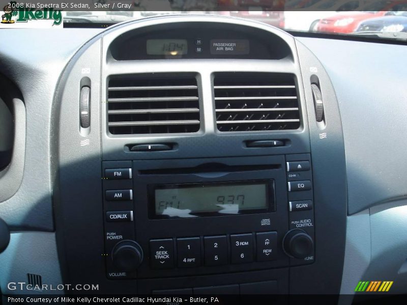 Silver / Gray 2008 Kia Spectra EX Sedan
