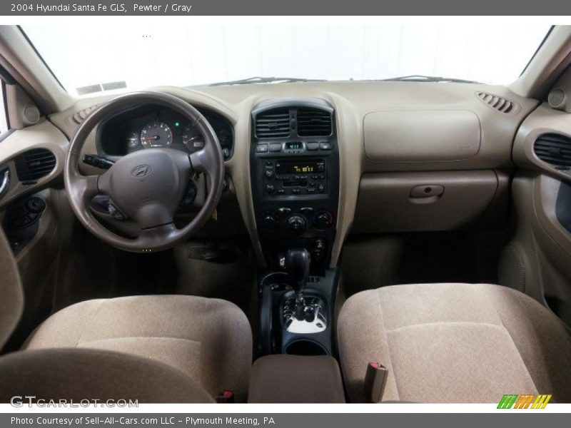 Pewter / Gray 2004 Hyundai Santa Fe GLS