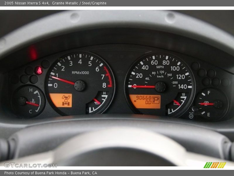 Granite Metallic / Steel/Graphite 2005 Nissan Xterra S 4x4