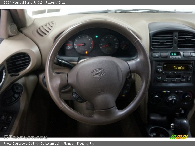 Pewter / Gray 2004 Hyundai Santa Fe GLS