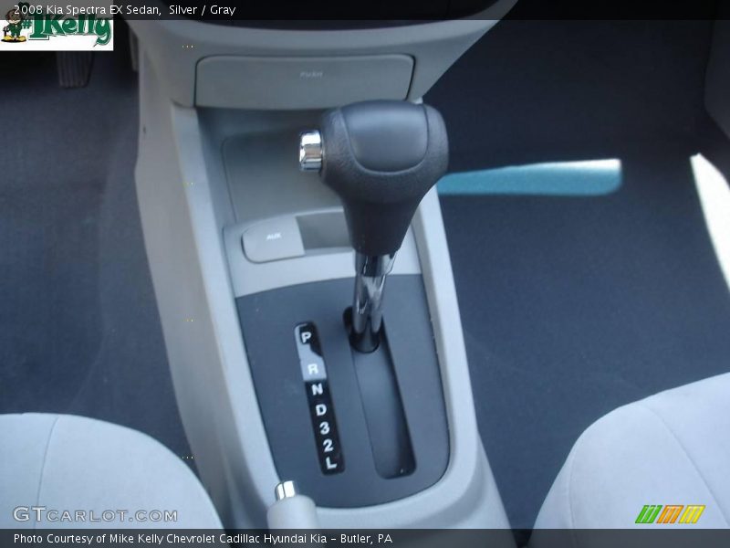 Silver / Gray 2008 Kia Spectra EX Sedan