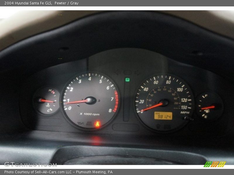 Pewter / Gray 2004 Hyundai Santa Fe GLS