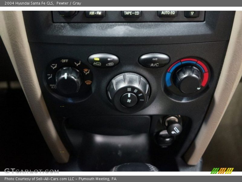 Pewter / Gray 2004 Hyundai Santa Fe GLS