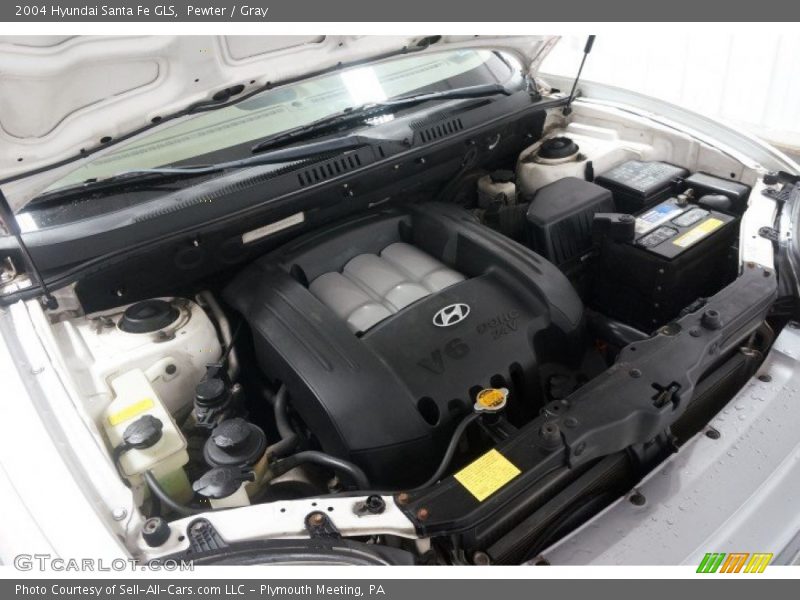 Pewter / Gray 2004 Hyundai Santa Fe GLS