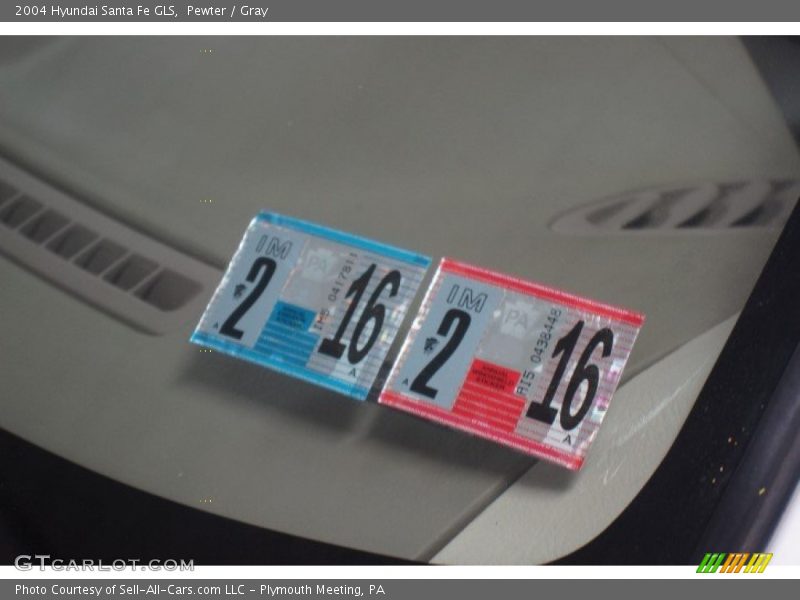 Pewter / Gray 2004 Hyundai Santa Fe GLS
