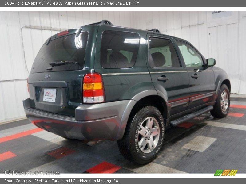 Aspen Green Metallic / Medium/Dark Flint 2004 Ford Escape XLT V6 4WD