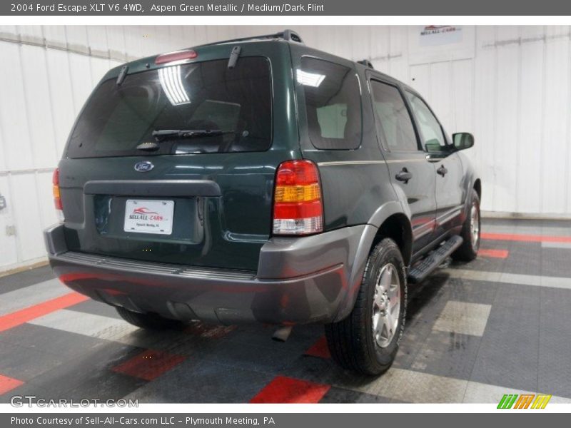 Aspen Green Metallic / Medium/Dark Flint 2004 Ford Escape XLT V6 4WD