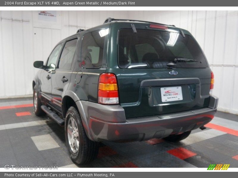 Aspen Green Metallic / Medium/Dark Flint 2004 Ford Escape XLT V6 4WD