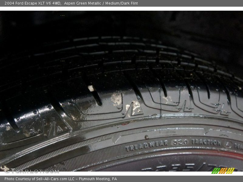 Aspen Green Metallic / Medium/Dark Flint 2004 Ford Escape XLT V6 4WD