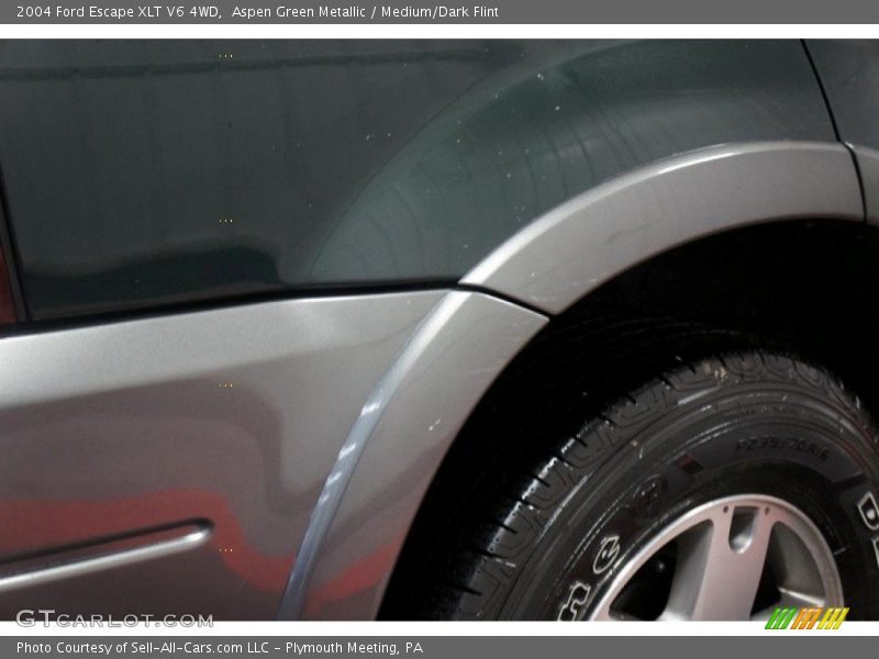 Aspen Green Metallic / Medium/Dark Flint 2004 Ford Escape XLT V6 4WD