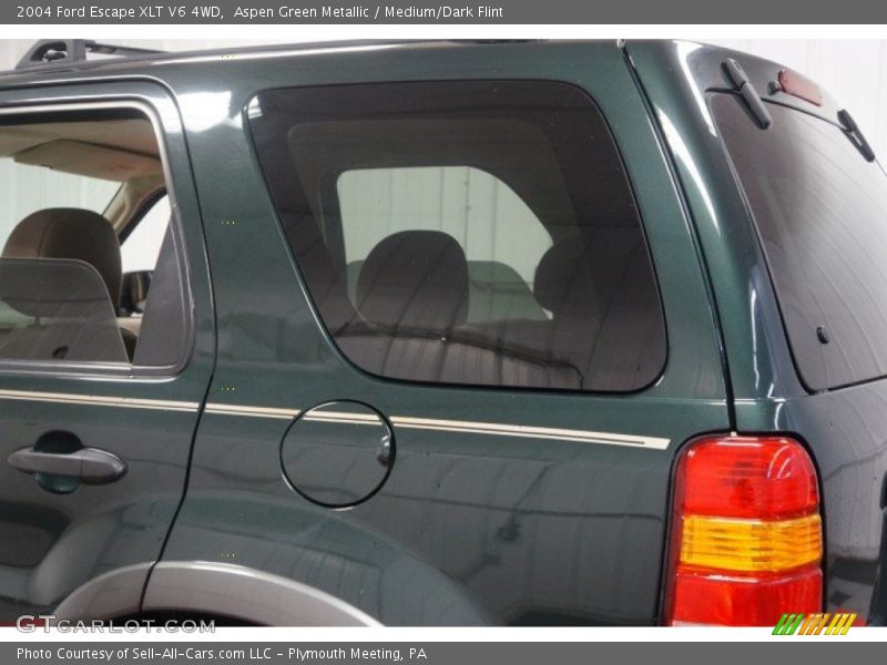 Aspen Green Metallic / Medium/Dark Flint 2004 Ford Escape XLT V6 4WD