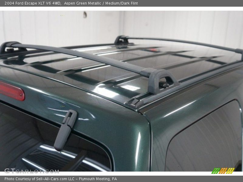 Aspen Green Metallic / Medium/Dark Flint 2004 Ford Escape XLT V6 4WD
