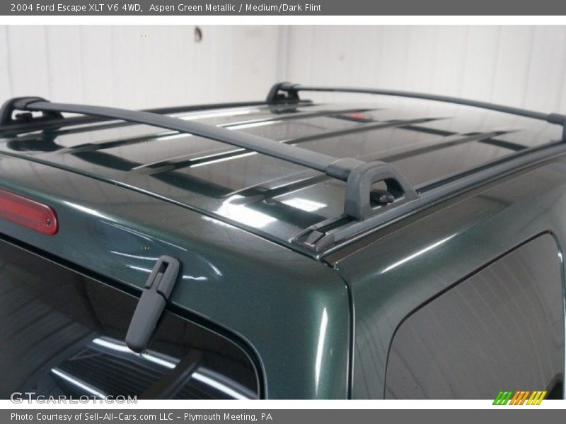 Aspen Green Metallic / Medium/Dark Flint 2004 Ford Escape XLT V6 4WD