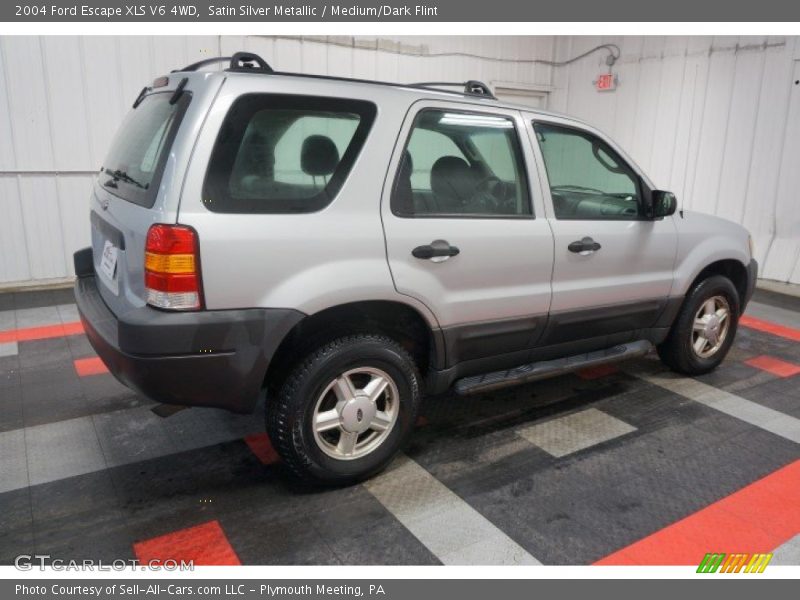 Satin Silver Metallic / Medium/Dark Flint 2004 Ford Escape XLS V6 4WD