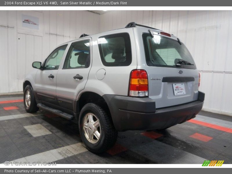 Satin Silver Metallic / Medium/Dark Flint 2004 Ford Escape XLS V6 4WD
