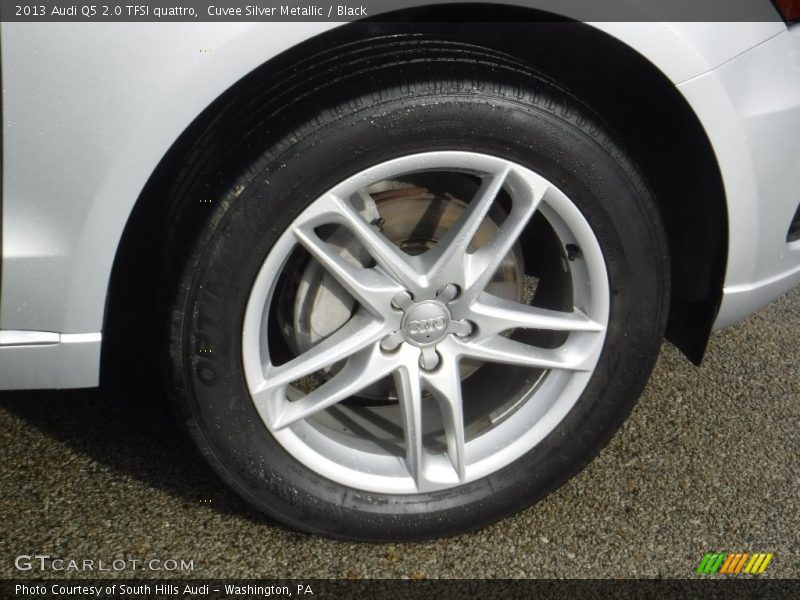 Cuvee Silver Metallic / Black 2013 Audi Q5 2.0 TFSI quattro