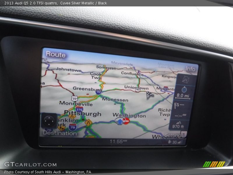 Cuvee Silver Metallic / Black 2013 Audi Q5 2.0 TFSI quattro