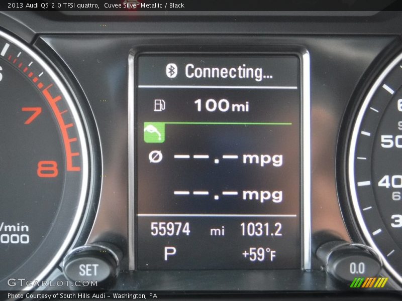 Cuvee Silver Metallic / Black 2013 Audi Q5 2.0 TFSI quattro