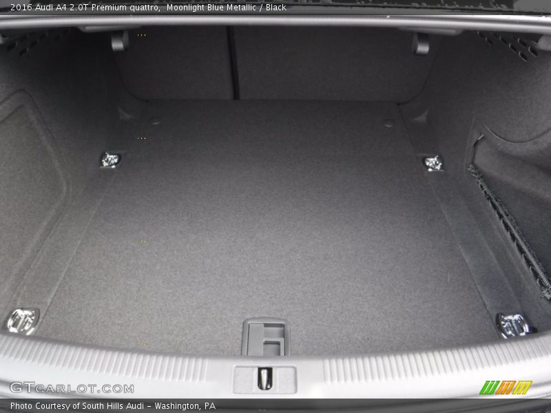 Moonlight Blue Metallic / Black 2016 Audi A4 2.0T Premium quattro