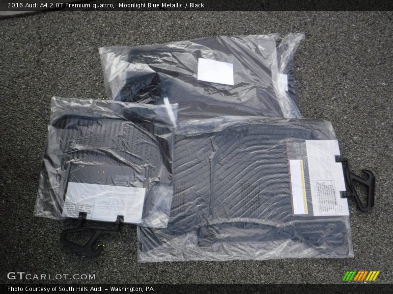 Moonlight Blue Metallic / Black 2016 Audi A4 2.0T Premium quattro
