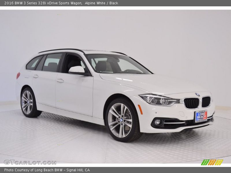 Alpine White / Black 2016 BMW 3 Series 328i xDrive Sports Wagon