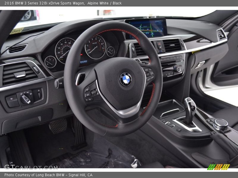Alpine White / Black 2016 BMW 3 Series 328i xDrive Sports Wagon