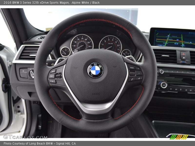 Alpine White / Black 2016 BMW 3 Series 328i xDrive Sports Wagon