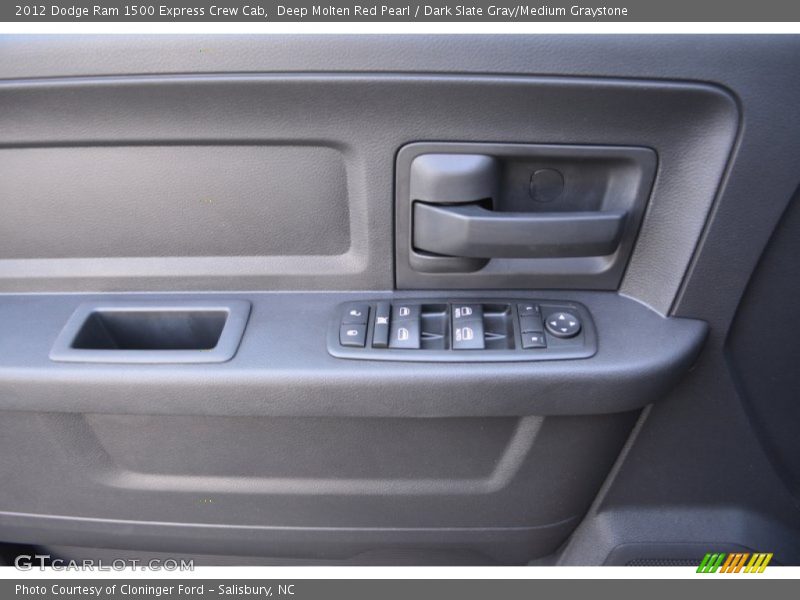 Deep Molten Red Pearl / Dark Slate Gray/Medium Graystone 2012 Dodge Ram 1500 Express Crew Cab