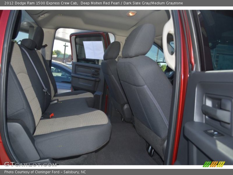 Deep Molten Red Pearl / Dark Slate Gray/Medium Graystone 2012 Dodge Ram 1500 Express Crew Cab