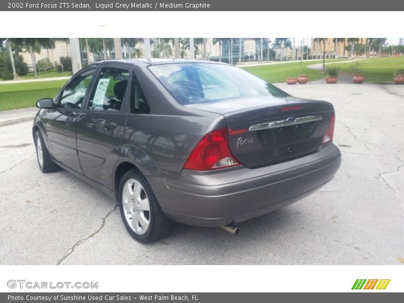 Liquid Grey Metallic / Medium Graphite 2002 Ford Focus ZTS Sedan