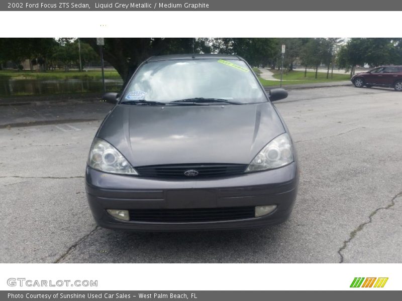 Liquid Grey Metallic / Medium Graphite 2002 Ford Focus ZTS Sedan