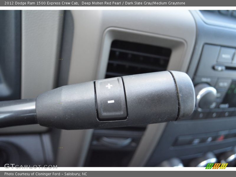 Deep Molten Red Pearl / Dark Slate Gray/Medium Graystone 2012 Dodge Ram 1500 Express Crew Cab