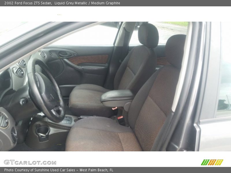 Liquid Grey Metallic / Medium Graphite 2002 Ford Focus ZTS Sedan