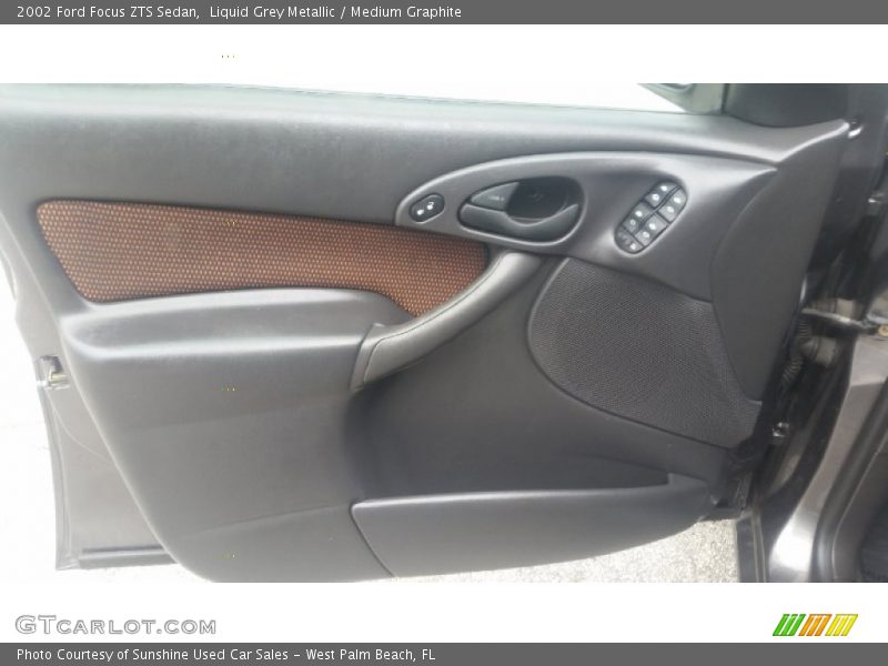 Liquid Grey Metallic / Medium Graphite 2002 Ford Focus ZTS Sedan