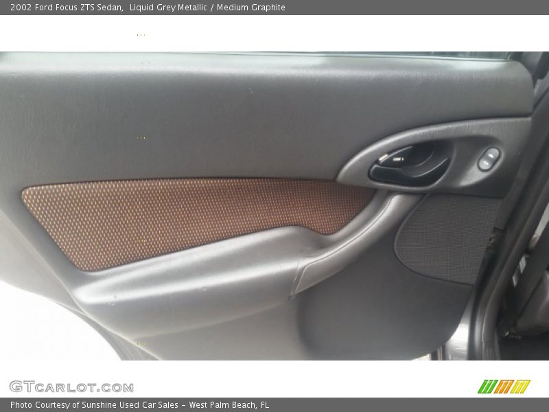 Liquid Grey Metallic / Medium Graphite 2002 Ford Focus ZTS Sedan