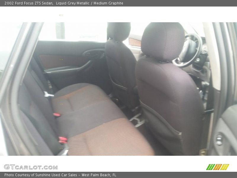 Liquid Grey Metallic / Medium Graphite 2002 Ford Focus ZTS Sedan