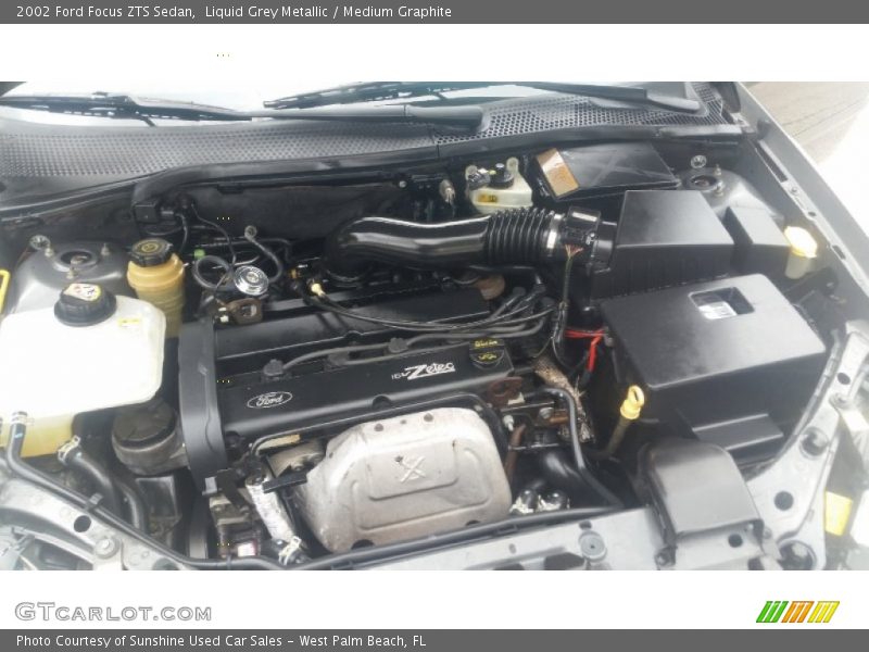 Liquid Grey Metallic / Medium Graphite 2002 Ford Focus ZTS Sedan