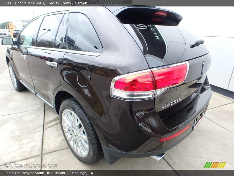 Kodiak Brown / Canyon 2013 Lincoln MKX AWD